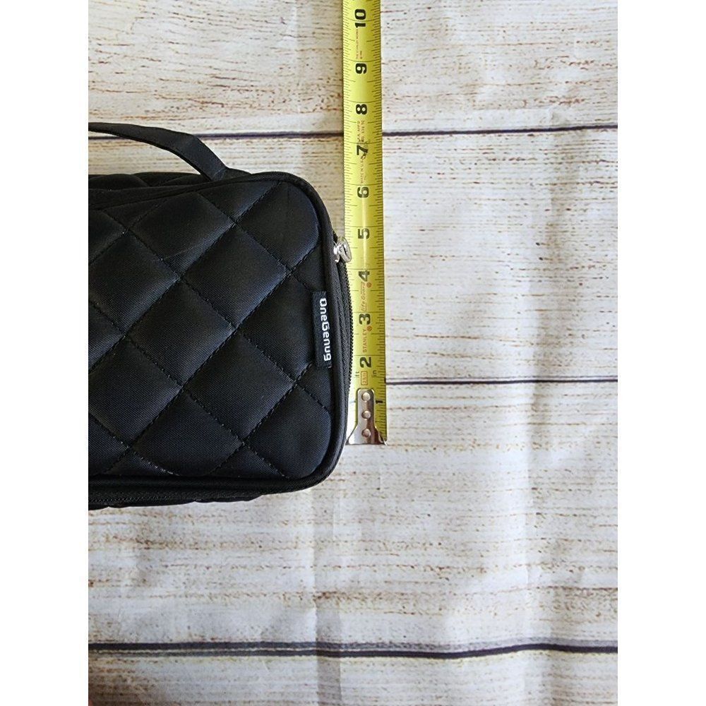Black Quilted OneGenug Cosmetic Bag - NWOT - Picture 13 of 13